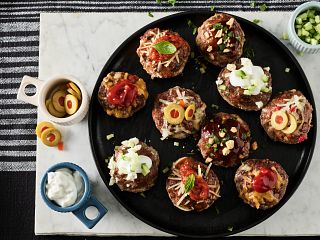 five way mini meatloaves